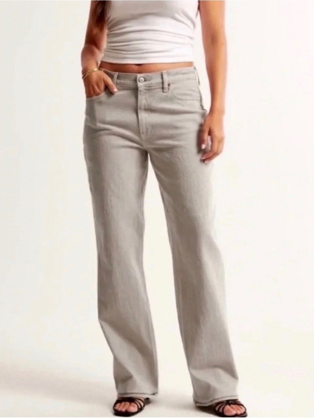 Abercrombie & Fitch The Baggy low rise Jeans - 28L